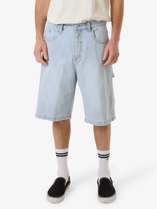 Big Slacker Denim Short - Epoch Blue made by Thrills