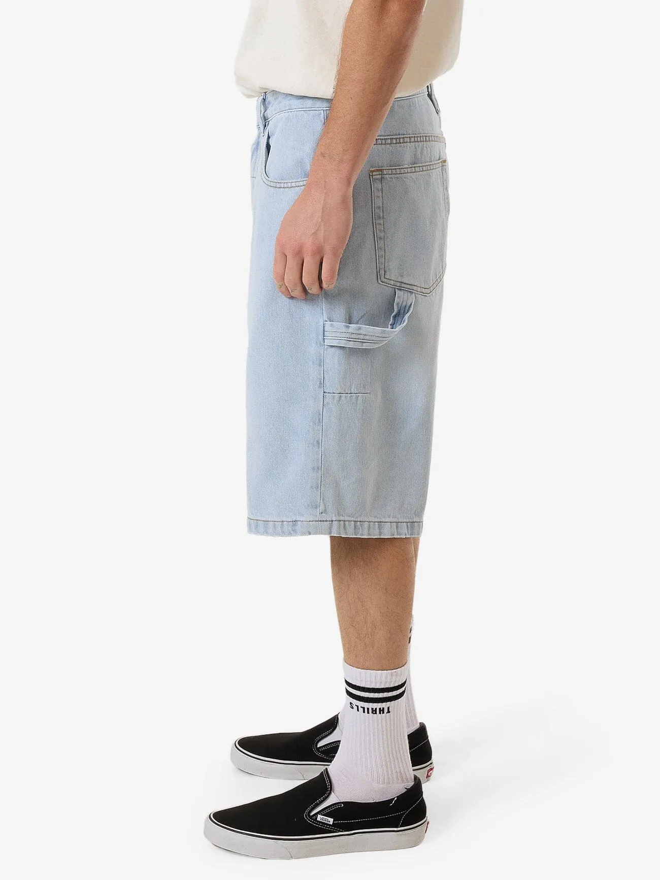 Big Slacker Denim Short - Epoch Blue sold by Thrills product image thumbnail 3