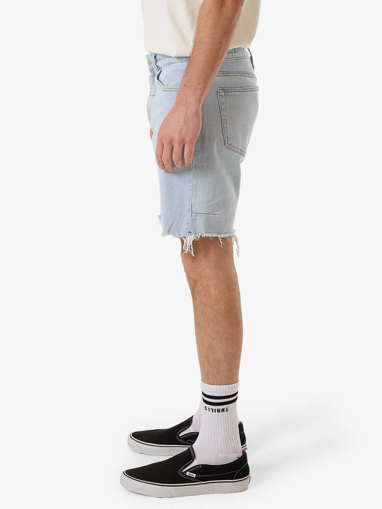 Bones Denim Short - Epoch Blue sold by Thrills product image thumbnail 3