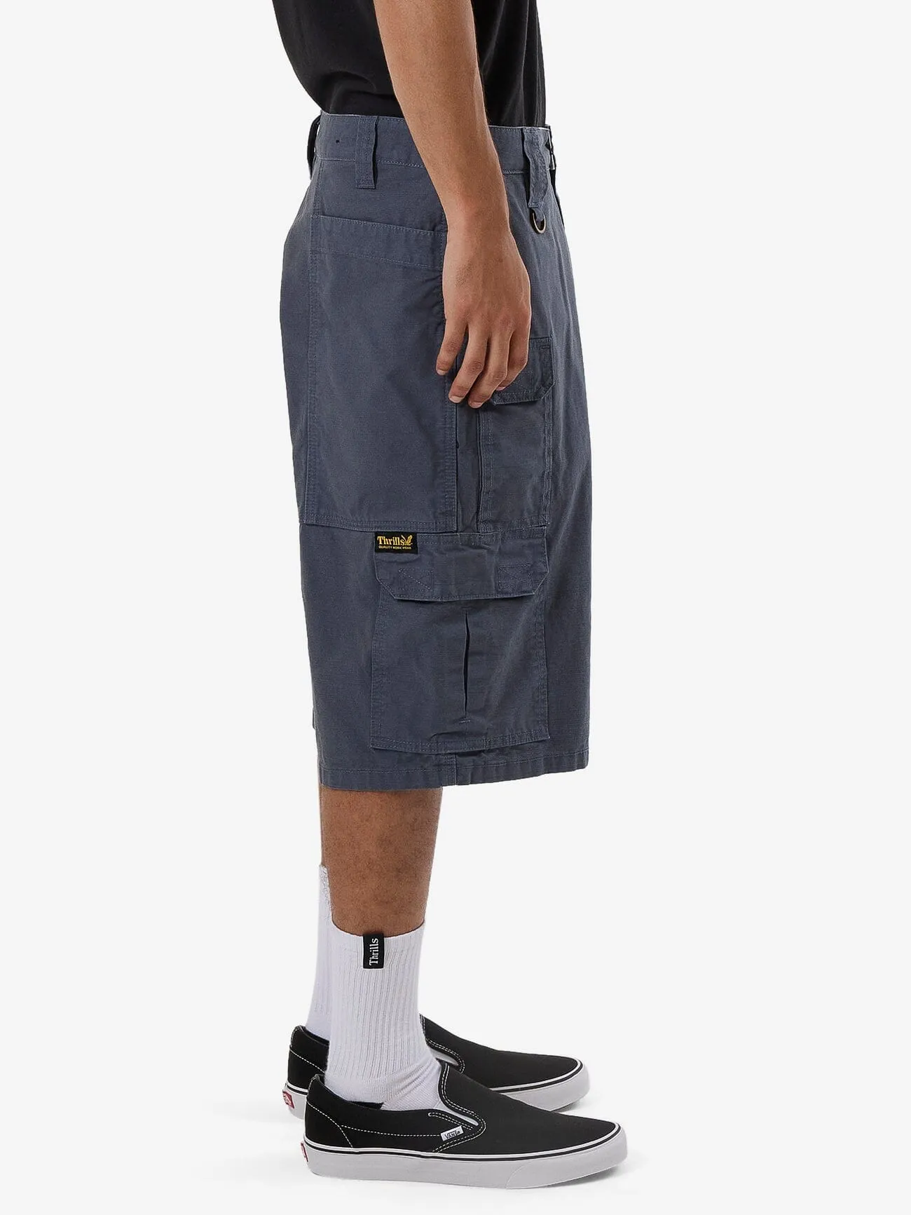 Big Slacker Union Utility Short - Light Petrol sold by Thrills product image thumbnail 5
