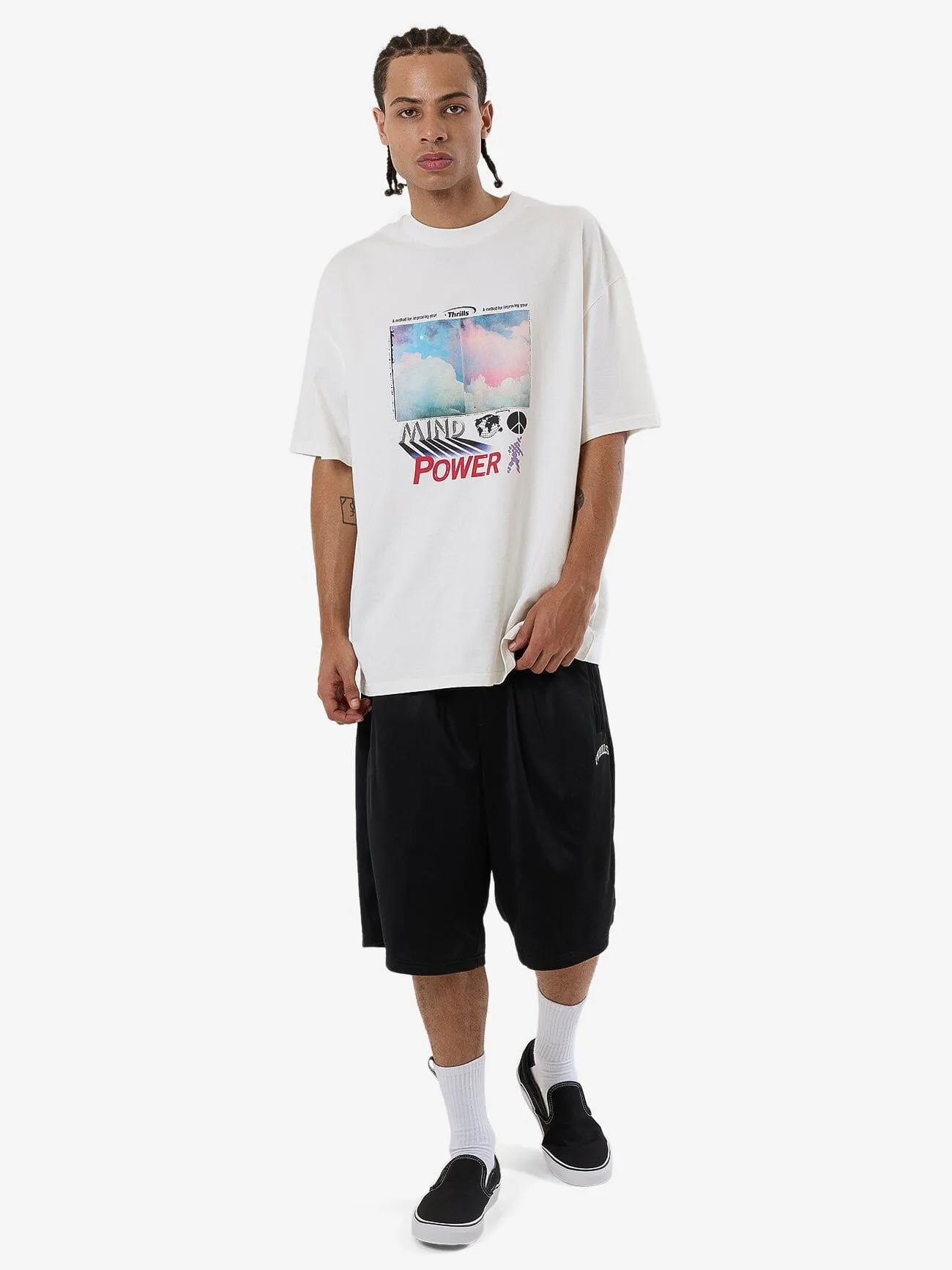 Believe Short - Black sold by Thrills product image thumbnail 5