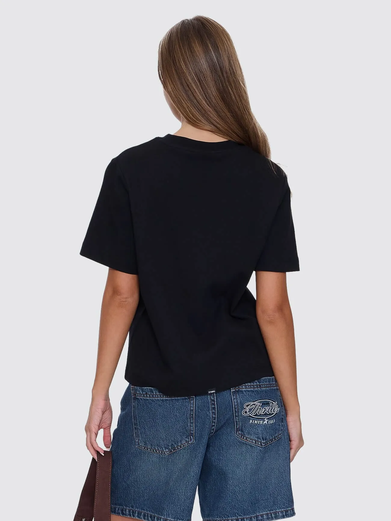 Essential Tee - Black sold by Thrills product image thumbnail 5