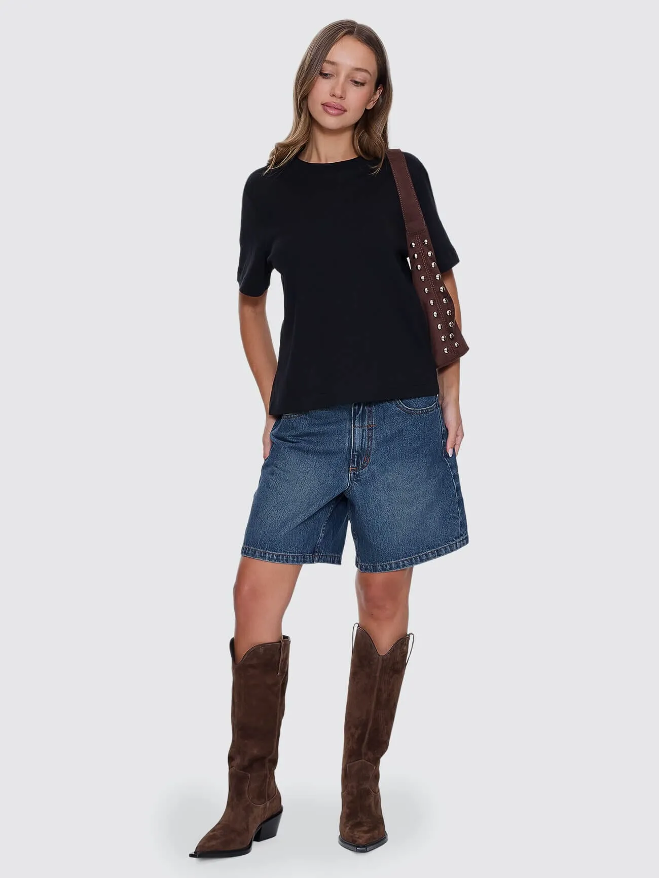Essential Tee - Black sold by Thrills product image thumbnail 3