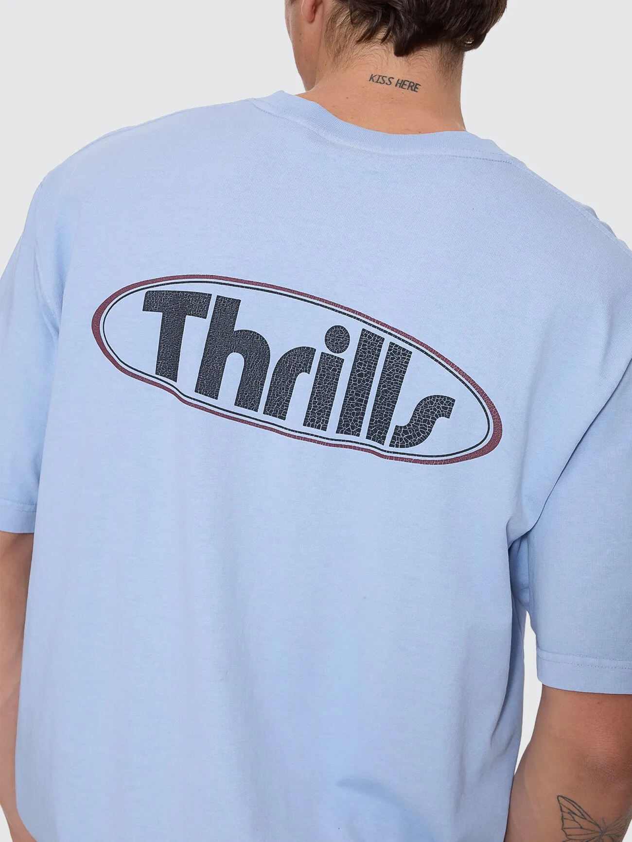 Val For The Win Oversize Fit Tee - Placid Blue sold by Thrills product image thumbnail 2