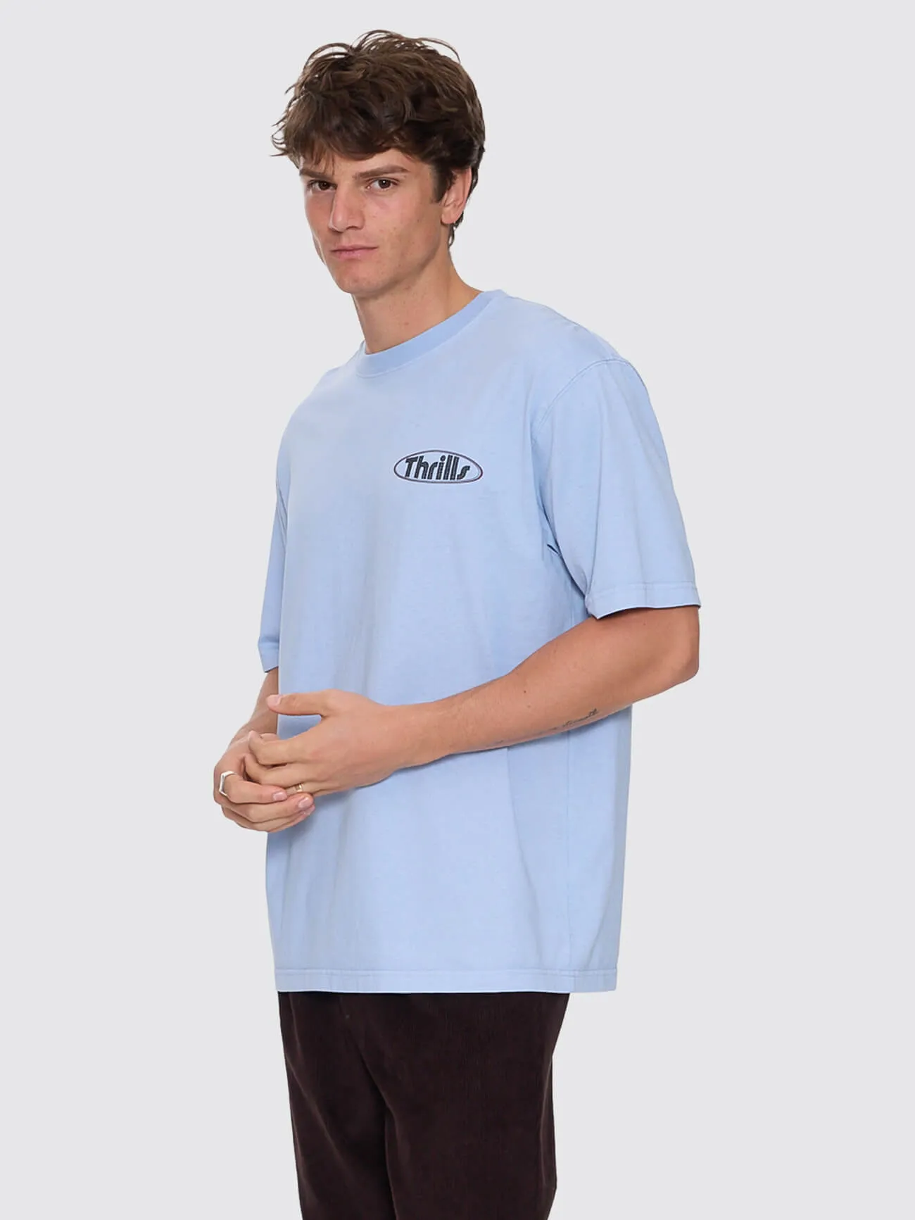 Val For The Win Oversize Fit Tee - Placid Blue sold by Thrills product image thumbnail 4