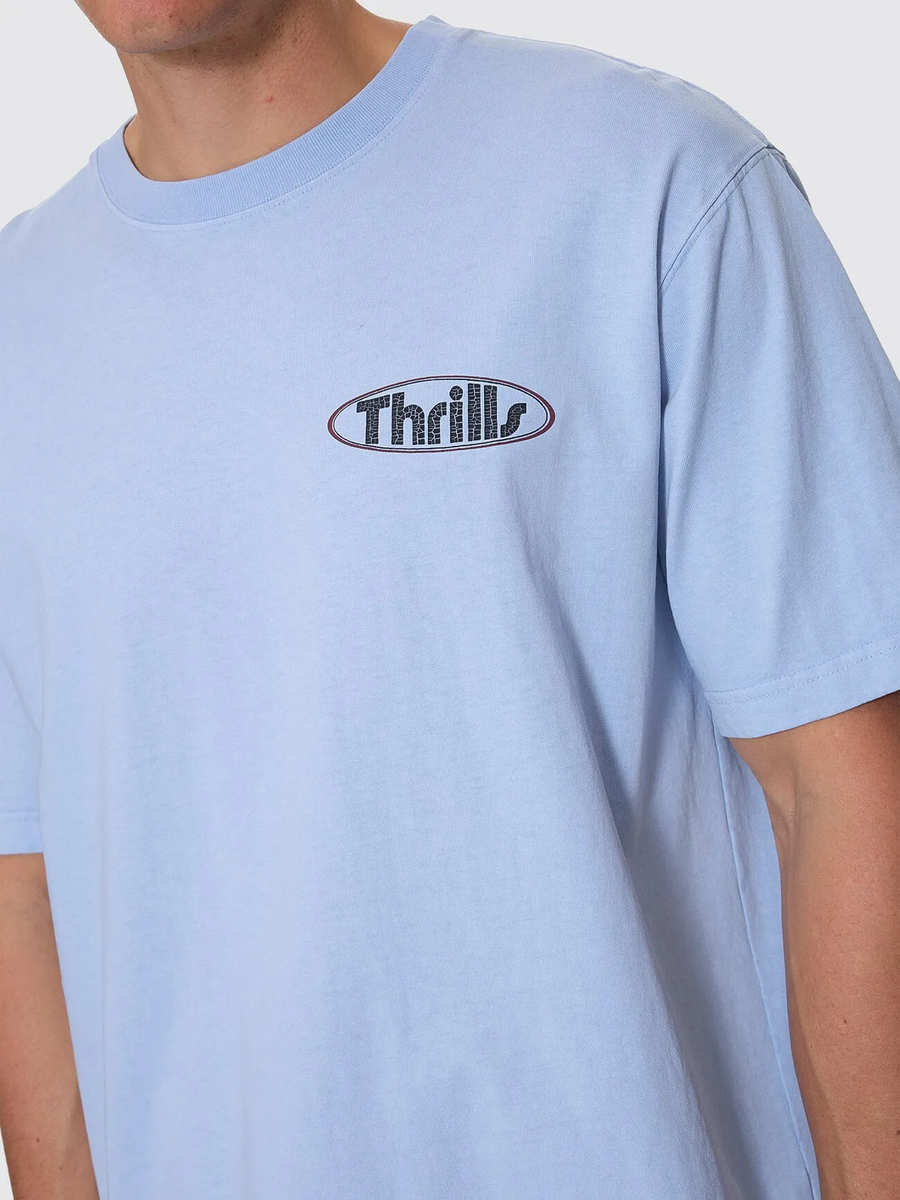 Val For The Win Oversize Fit Tee - Placid Blue sold by Thrills product image thumbnail 5