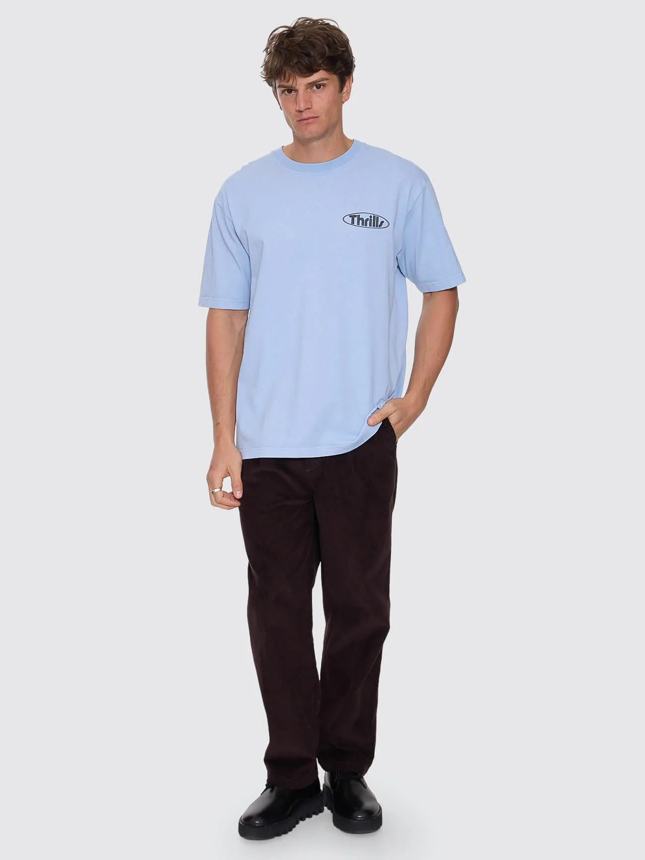 Val For The Win Oversize Fit Tee - Placid Blue sold by Thrills product image thumbnail 3
