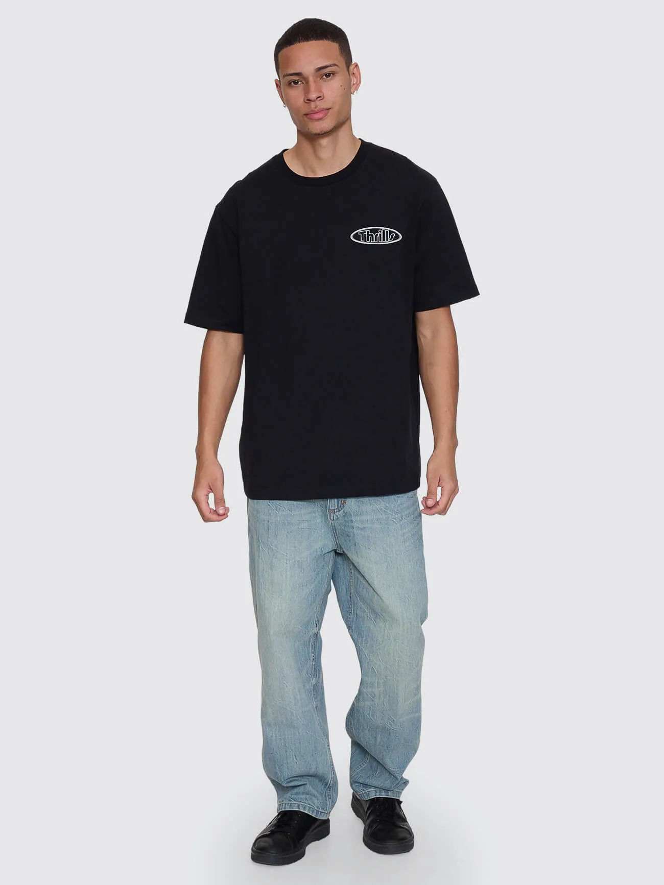 Val For The Win Oversize Fit Tee - Black sold by Thrills product image thumbnail 3