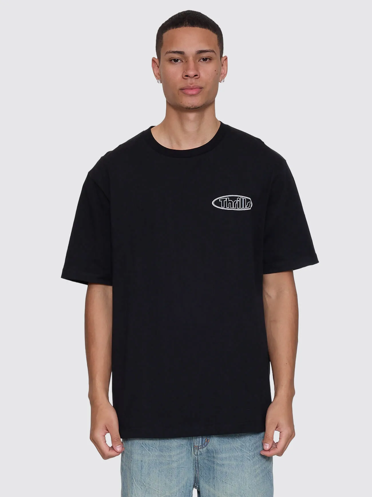 Val For The Win Oversize Fit Tee - Black sold by Thrills