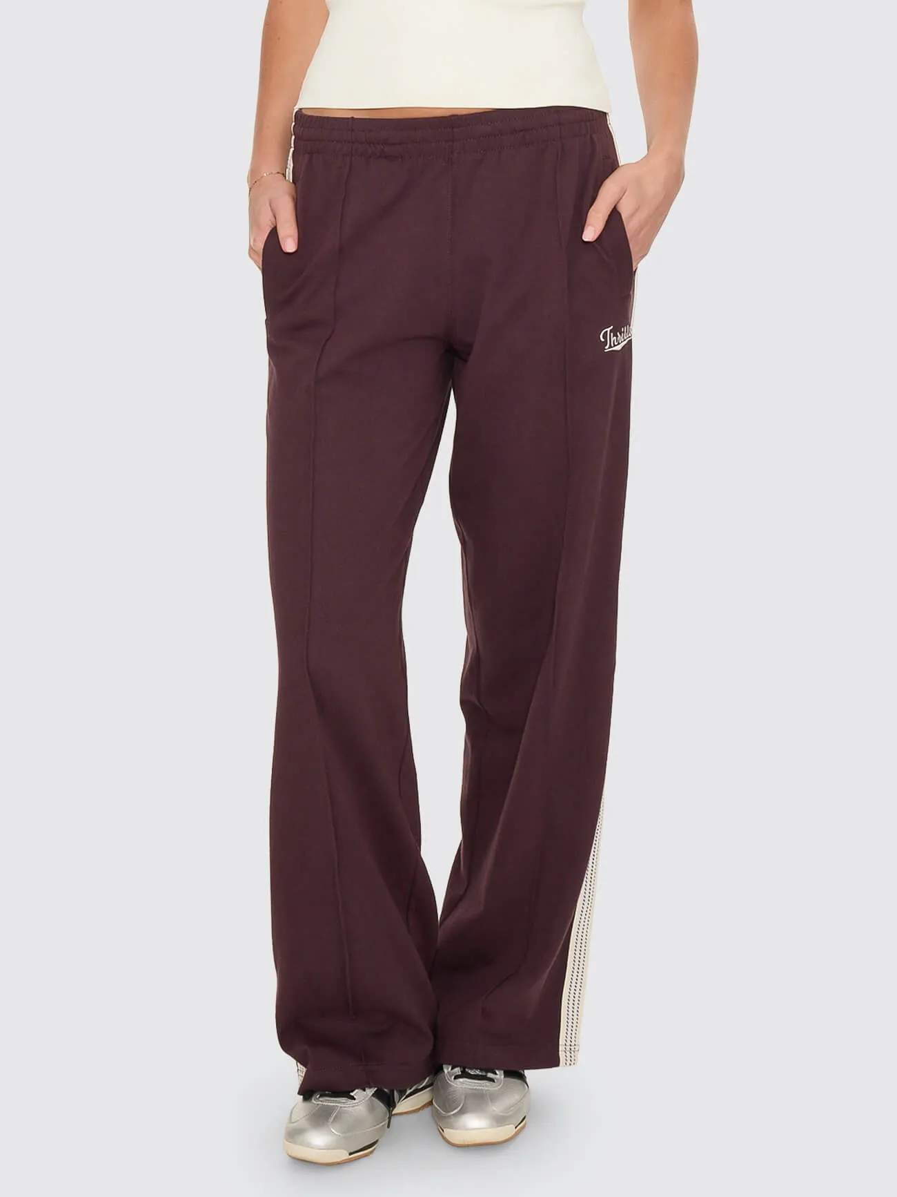 Off Track Pant - Aubergine sold by Thrills product image thumbnail 4