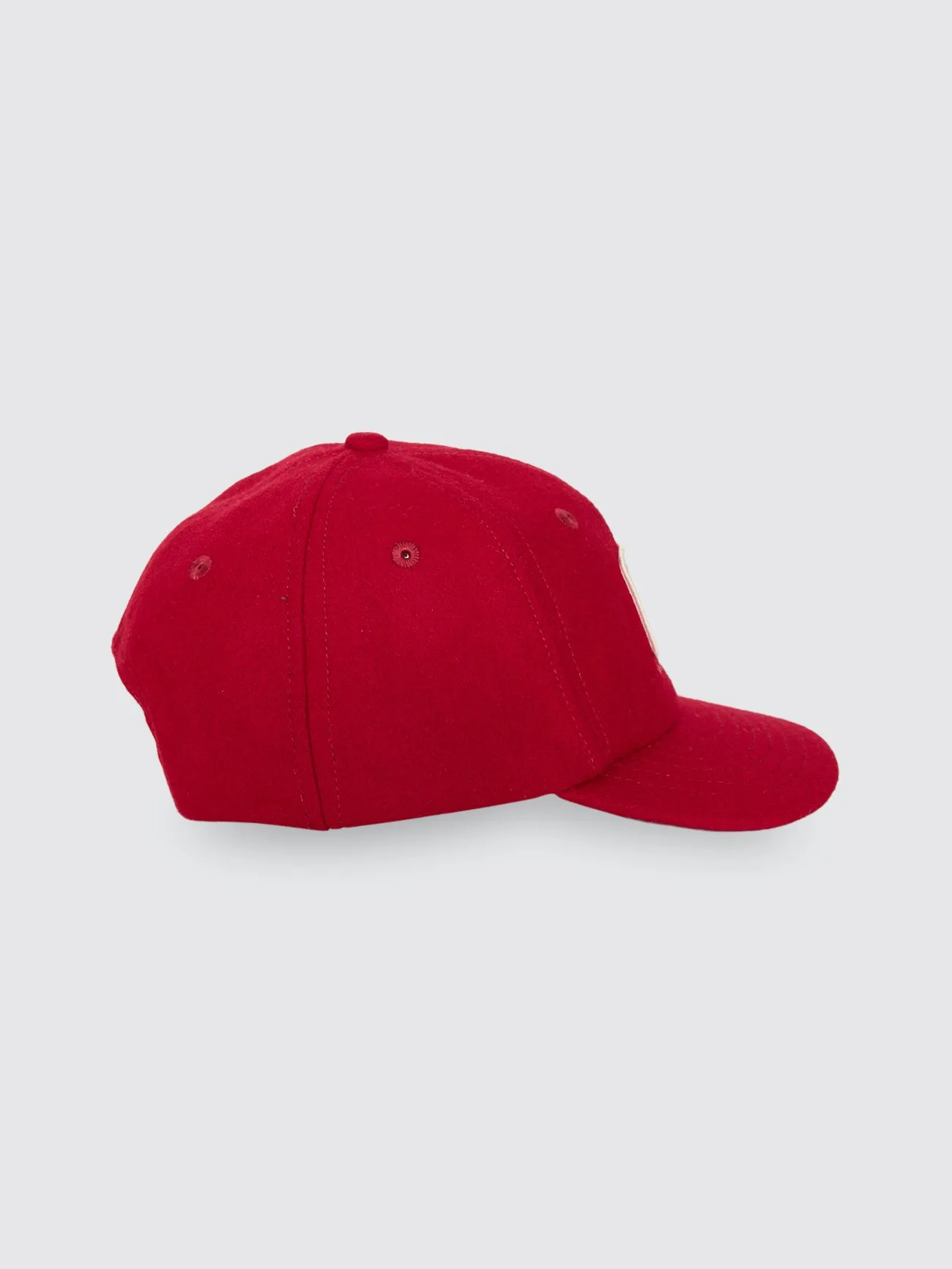 Make Em Tough 6 Panel Felt Cap - Racing Red sold by Thrills product image thumbnail 5