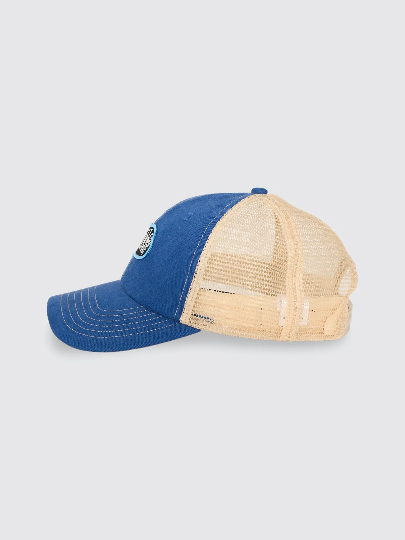Can You Feel It Patch Trucker Cap - Federal Blue - Birch sold by Thrills product image thumbnail 3