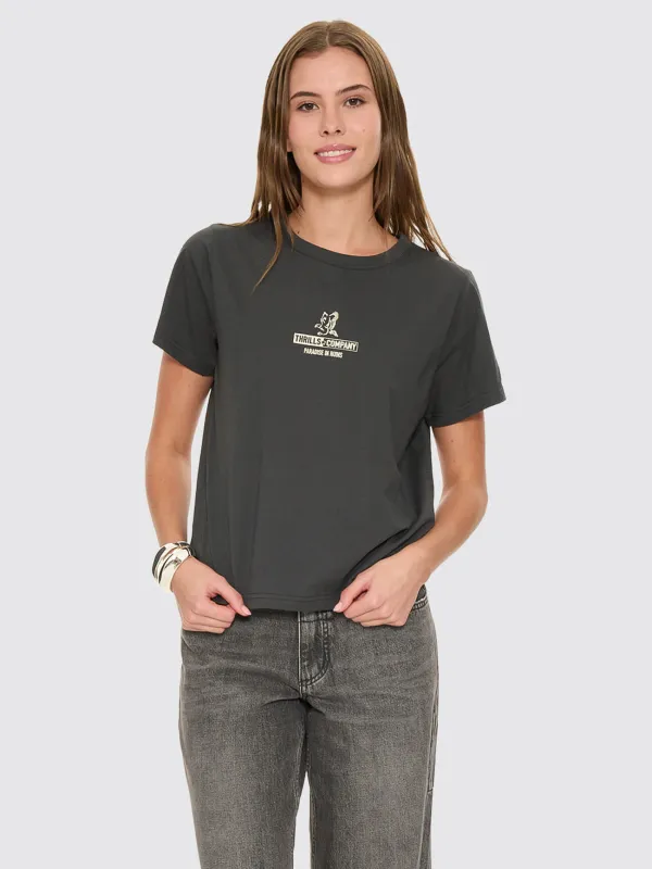 Risen Relaxed Tee - Carbon made by Thrills