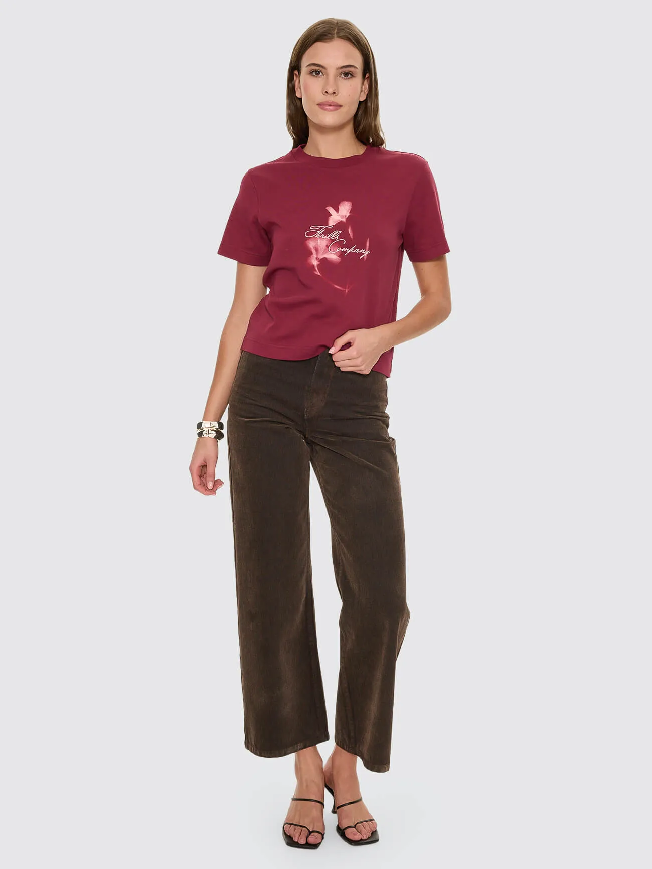 Nightbloom Essential Tee - Garnet Orchid sold by Thrills product image thumbnail 3