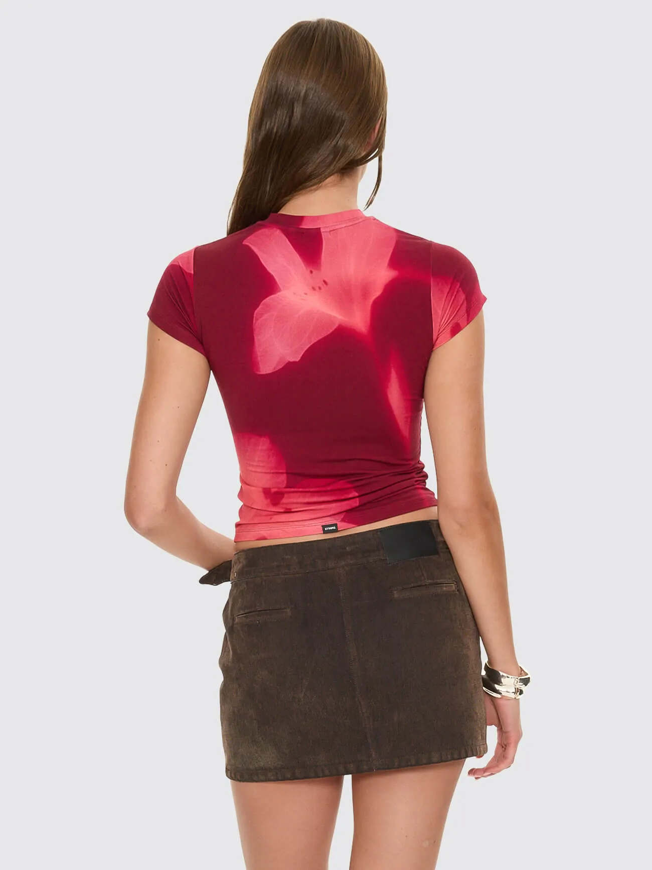 Nightbloom Club Tee - Garnet Orchid sold by Thrills product image thumbnail 4