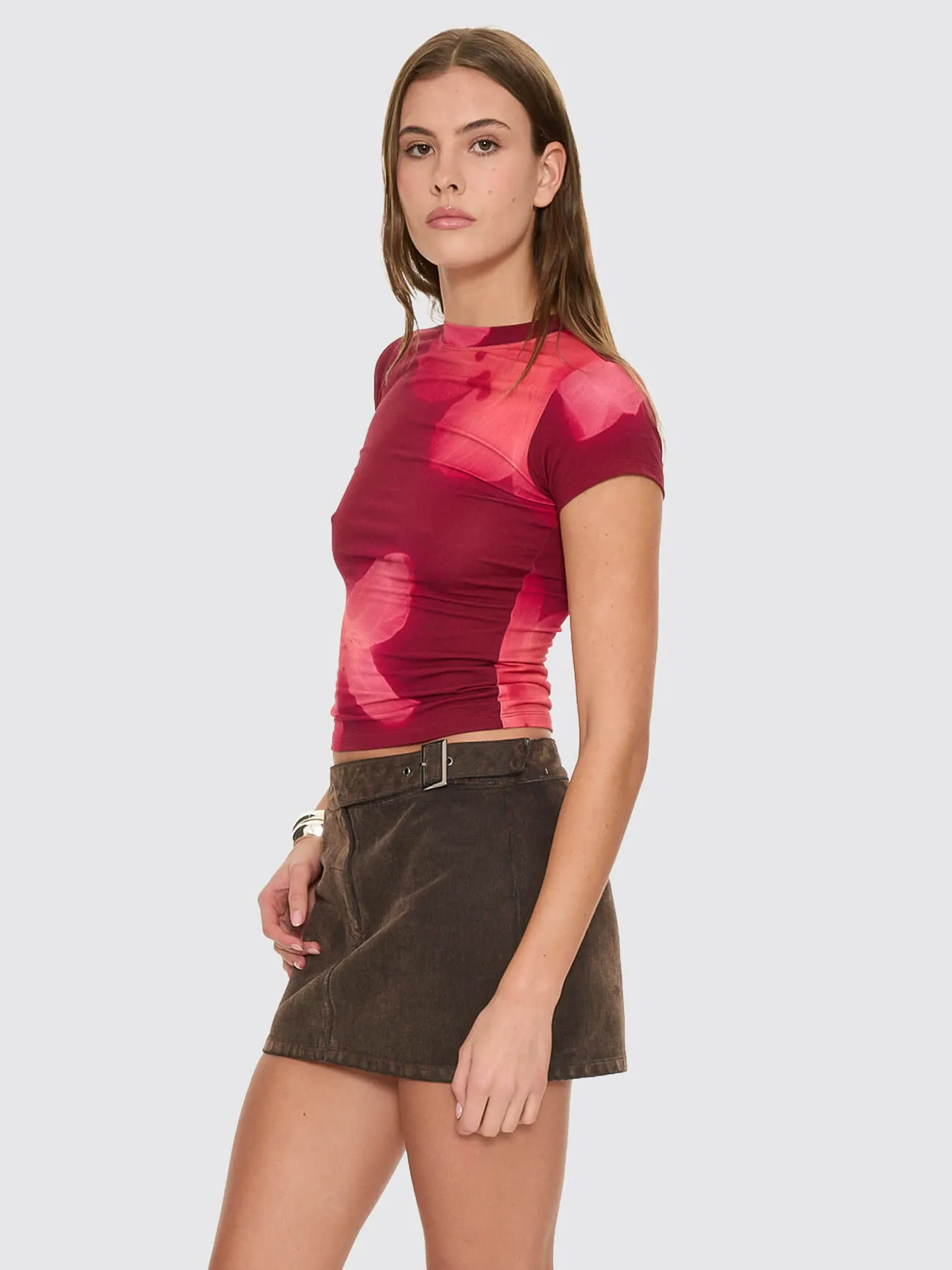 Nightbloom Club Tee - Garnet Orchid sold by Thrills product image thumbnail 3