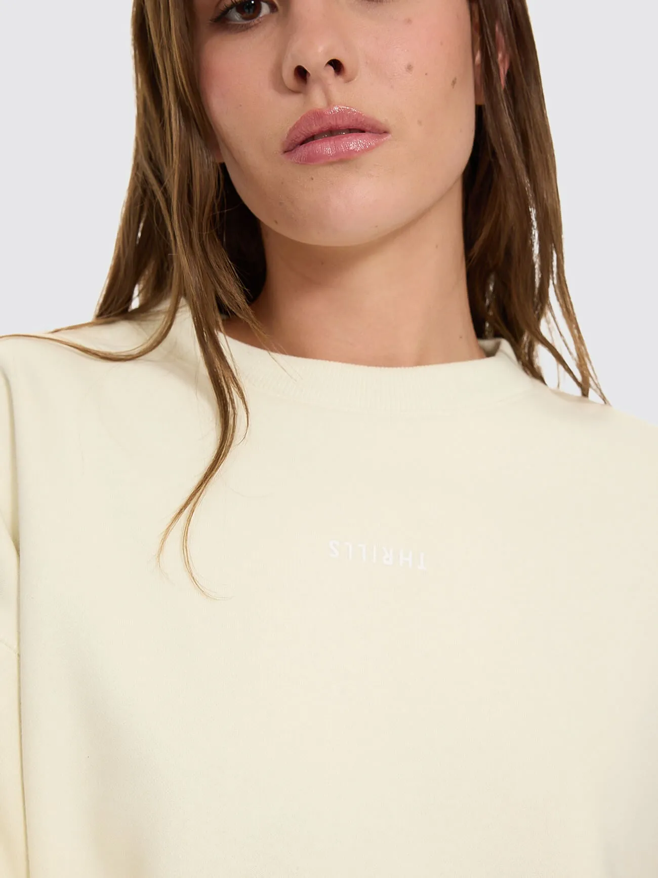 Minimal Thrills Slouch Crew - Butter Cream sold by Thrills product image thumbnail 2