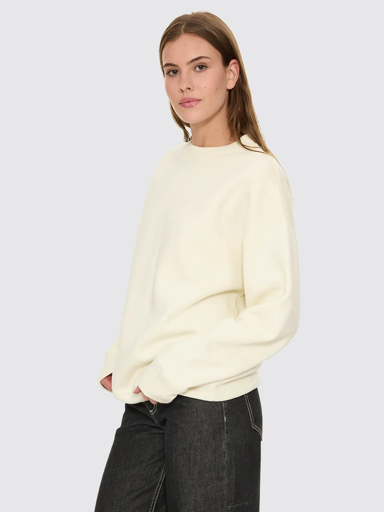 Minimal Thrills Slouch Crew - Butter Cream sold by Thrills product image thumbnail 3