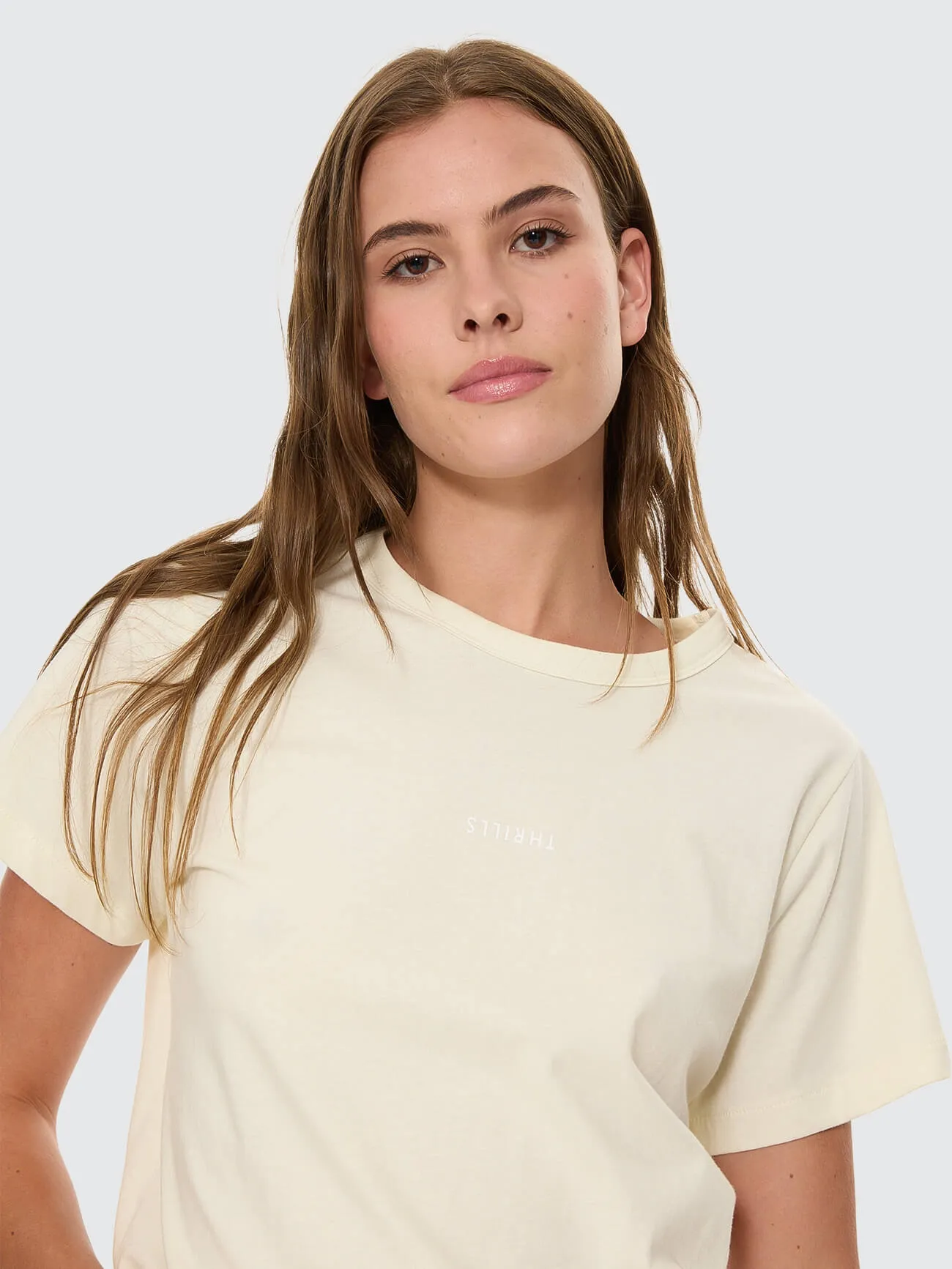Minimal Thrills Relaxed Tee - Butter Cream sold by Thrills product image thumbnail 2