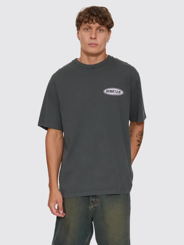Odyssey Core Oversize Tee - Carbon made by Thrills