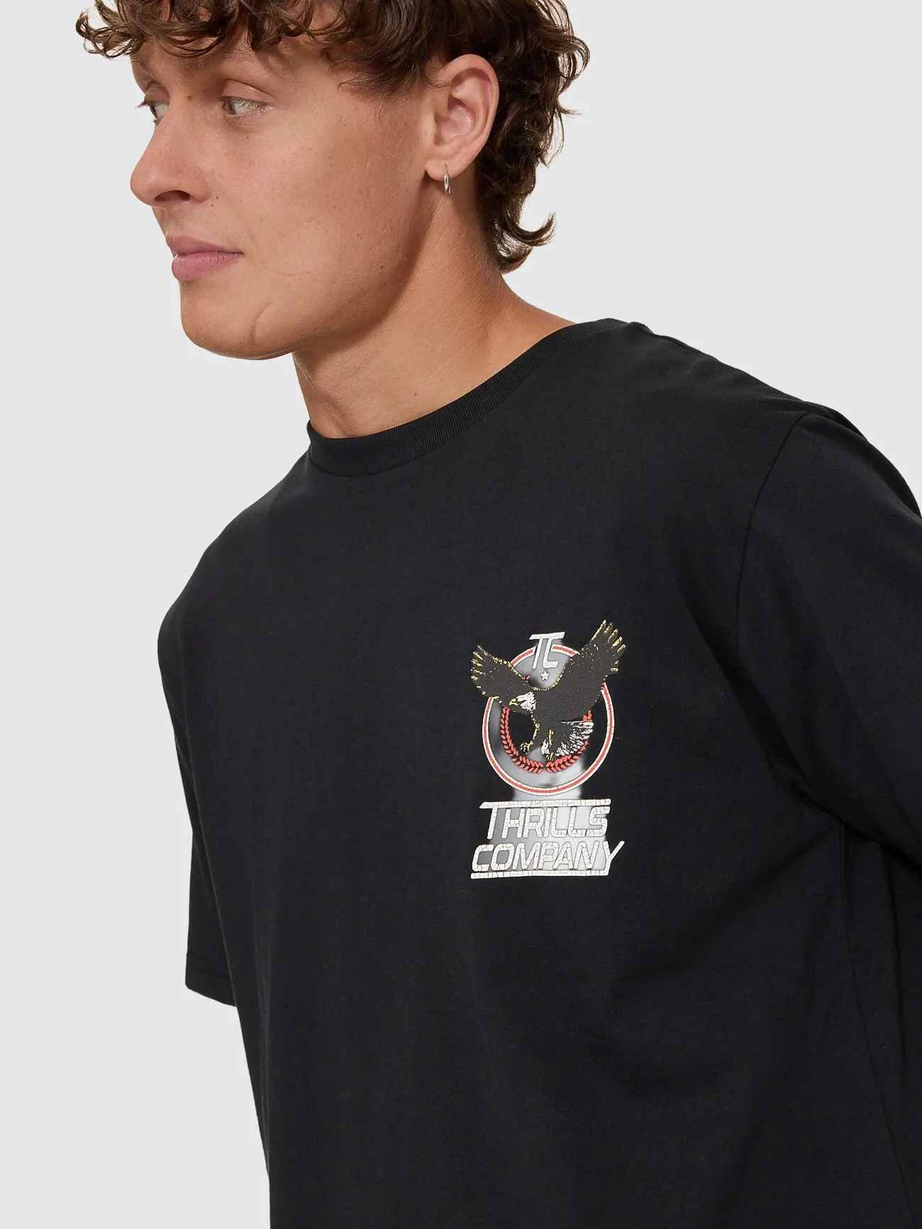 Servicing South Of Paradise Merch Tee - Washed Black sold by Thrills product image thumbnail 4