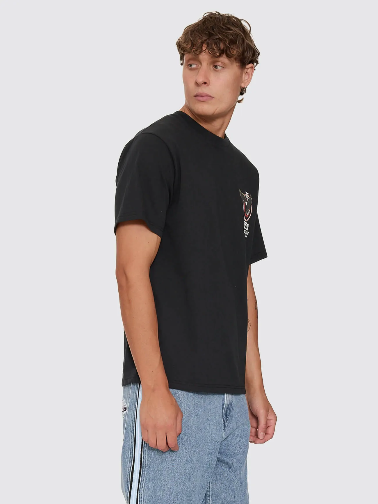 Servicing South Of Paradise Merch Tee - Washed Black sold by Thrills product image thumbnail 5