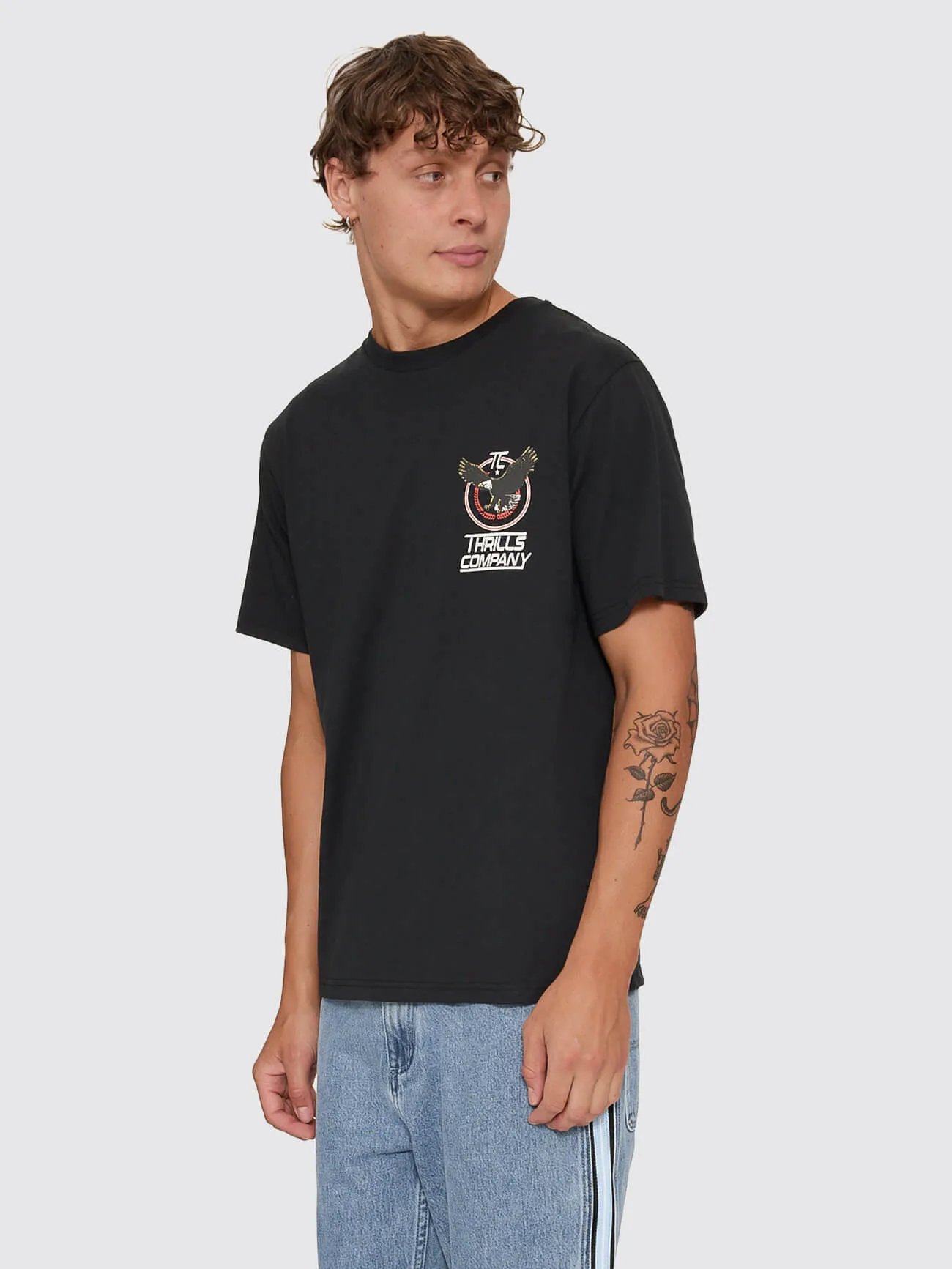 Servicing South Of Paradise Merch Tee - Washed Black sold by Thrills product image thumbnail 3