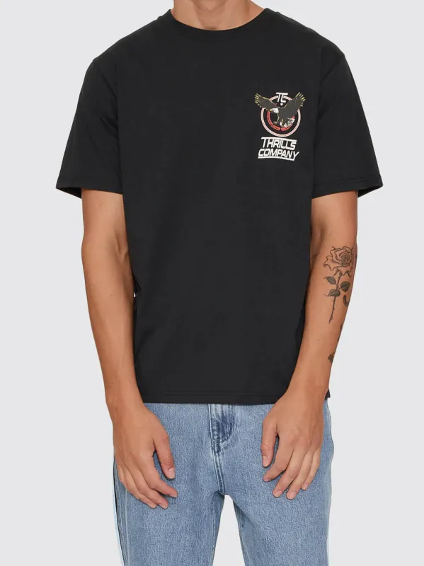 Servicing South Of Paradise Merch Tee - Washed Black made by Thrills