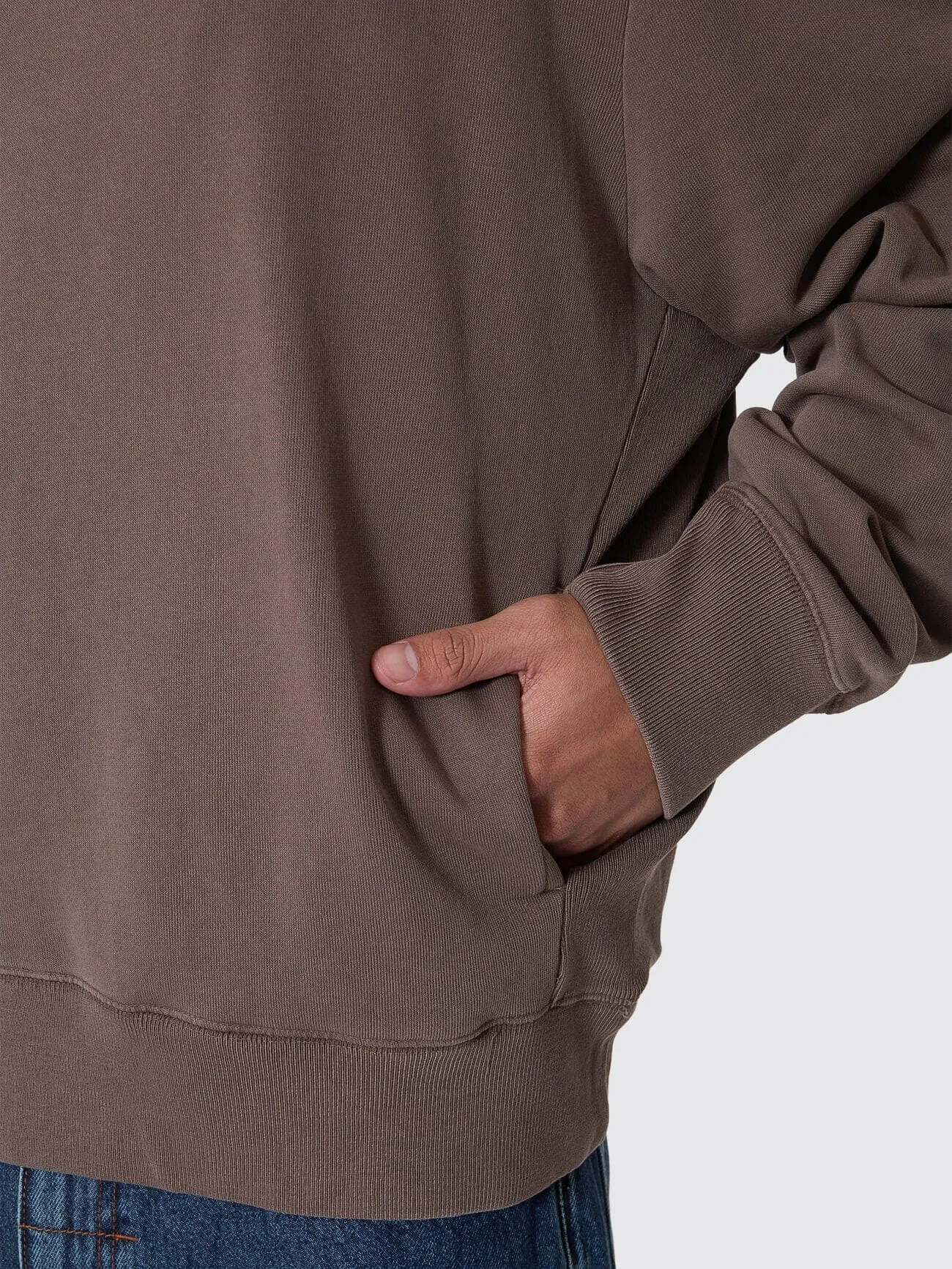 Primitive Box Fit Cropped Crew - Falcon sold by Thrills product image thumbnail 5