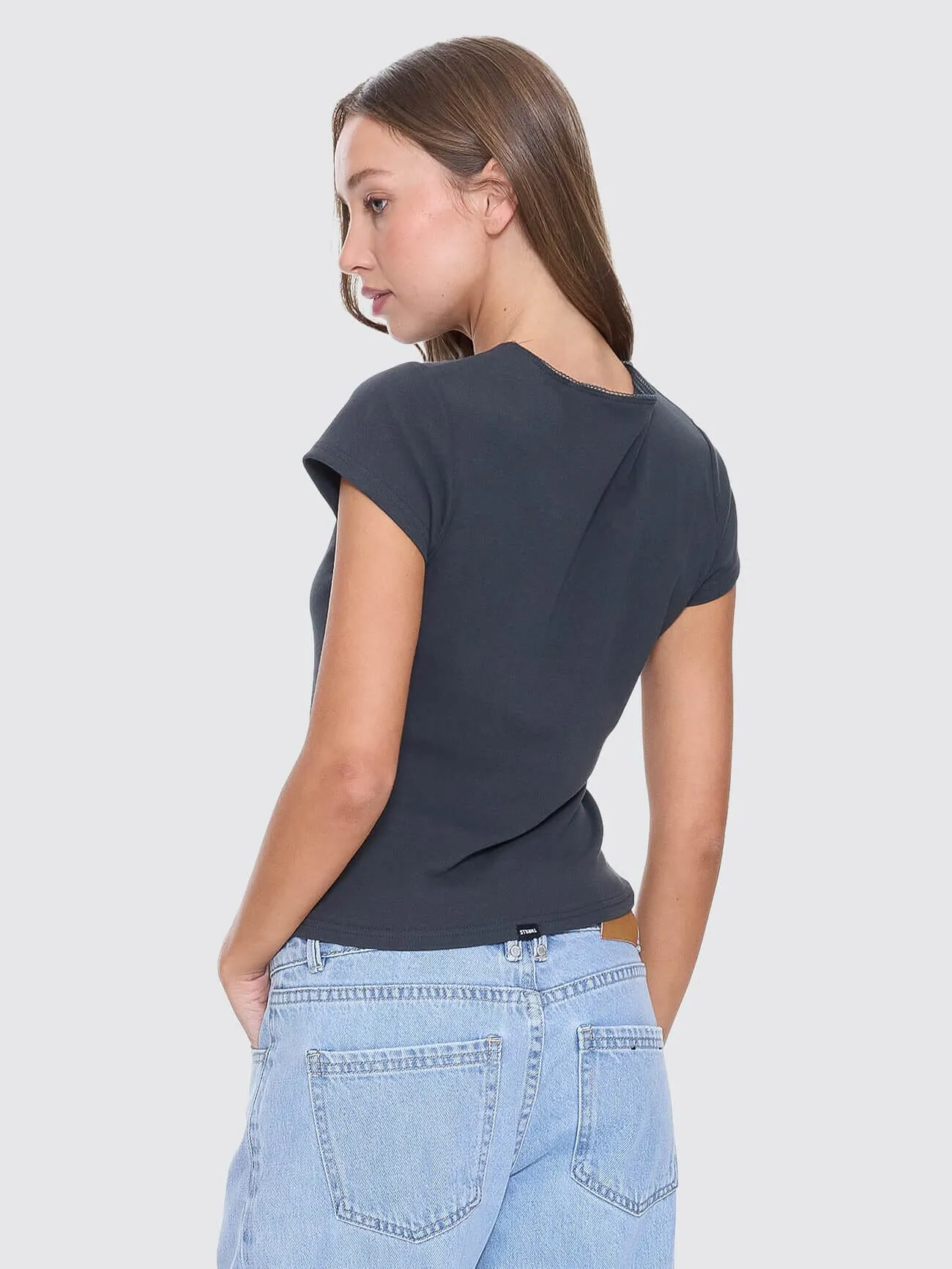 Priority Club Tee - Carbon sold by Thrills product image thumbnail 4