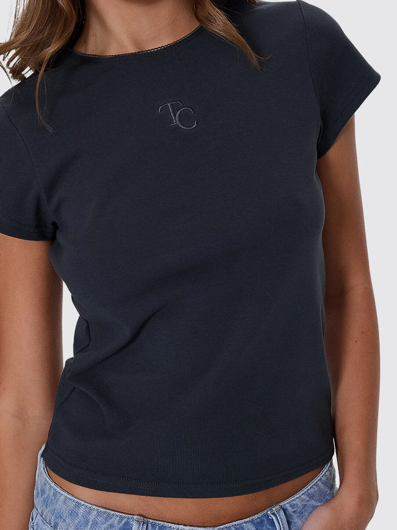 Priority Club Tee - Carbon sold by Thrills product image thumbnail 2