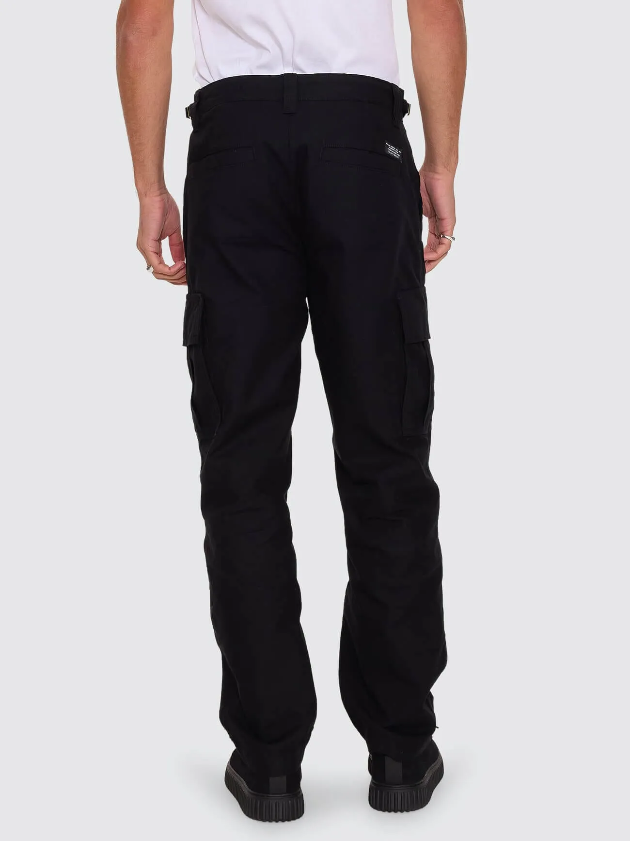 Slacker Cargo Pant - Black sold by Thrills product image thumbnail 4