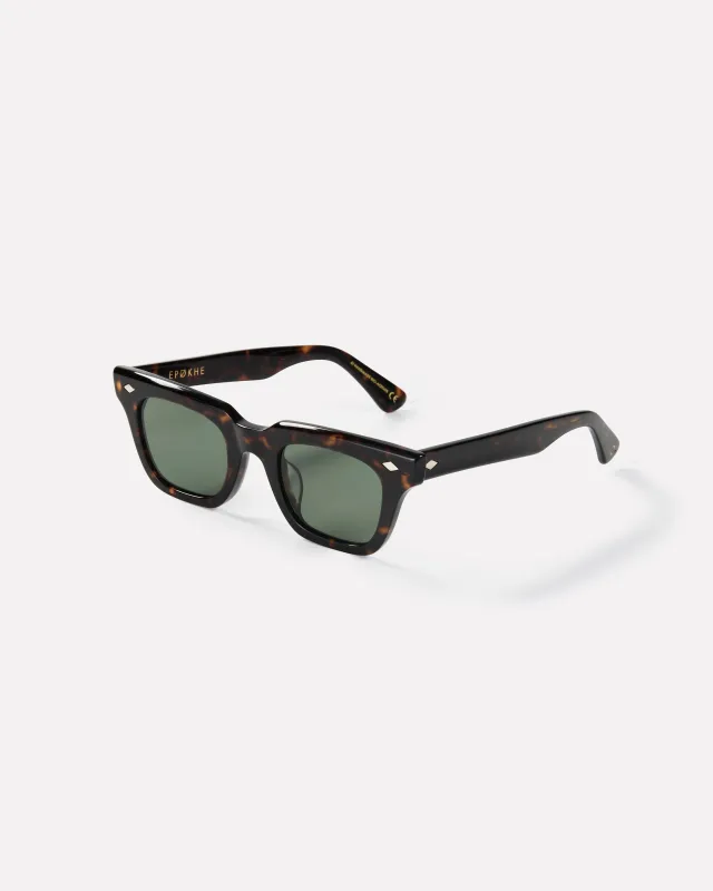 EPOKHE Stereo - Tortoise Polished / Green Polarized made by Epokhe