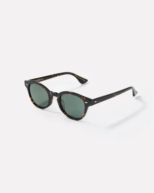 EPOKHE Coil - Dark Tortoise Polished / Green Polarized made by Epokhe