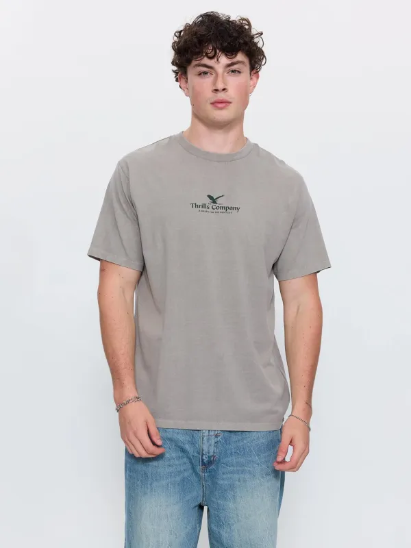 A Haven for the Restless Merch Fit Tee - Fog made by Thrills