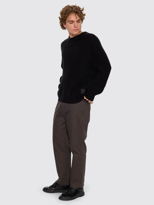 Thrills Chopped Chino Pant - Oil Green made by Thrills