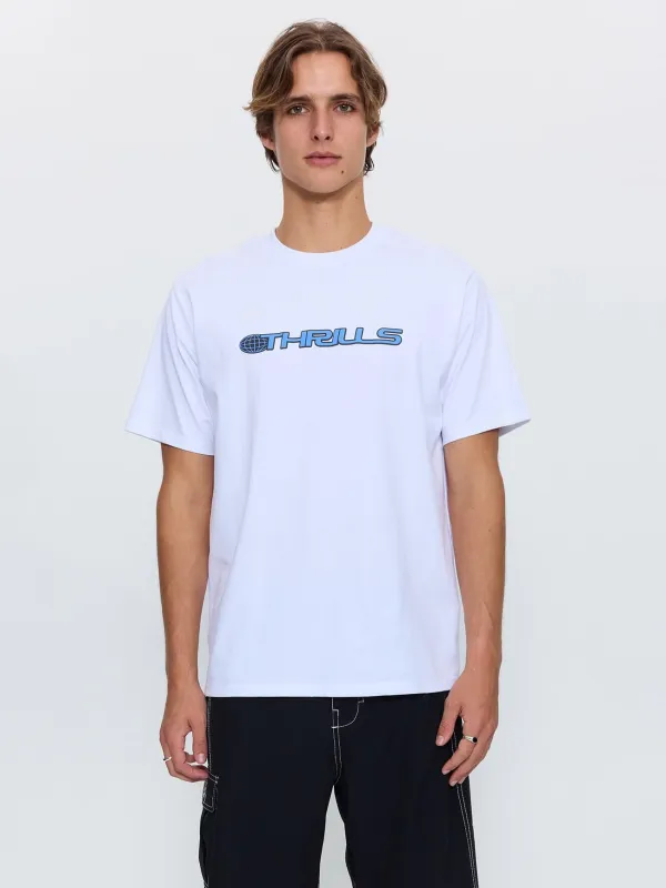 Eclipse Merch Fit Tee - White made by Thrills