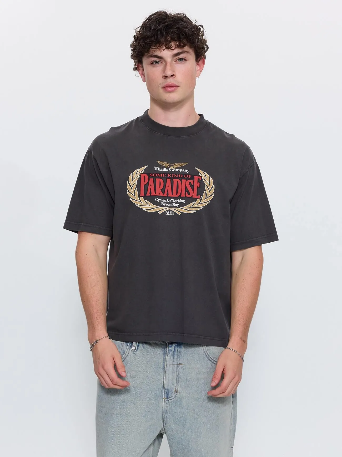 Never Mind the Rest Box Crop Tee - Dark Merch Black sold by Thrills