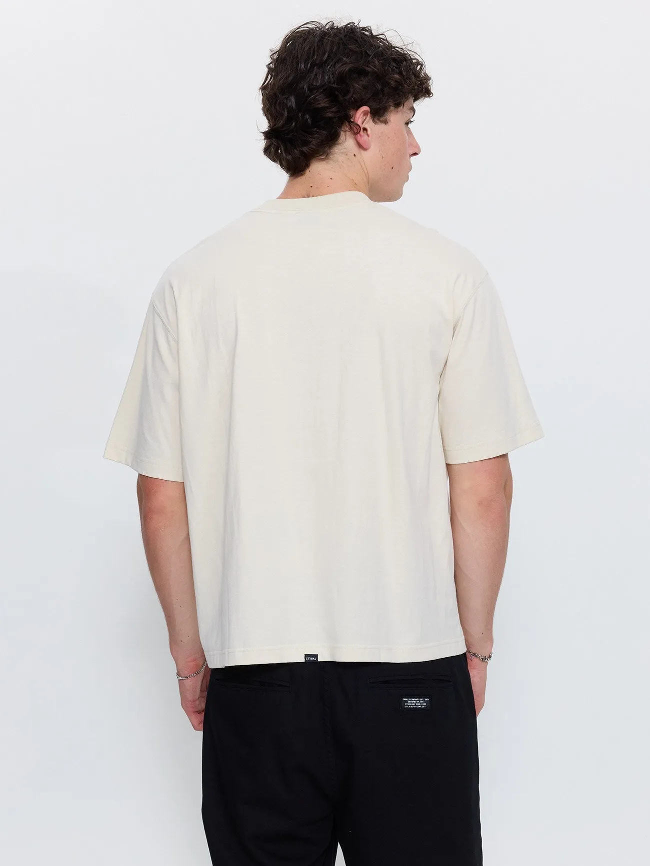Eye of the Beholder Box Crop Tee - Heritage White sold by Thrills product image thumbnail 4