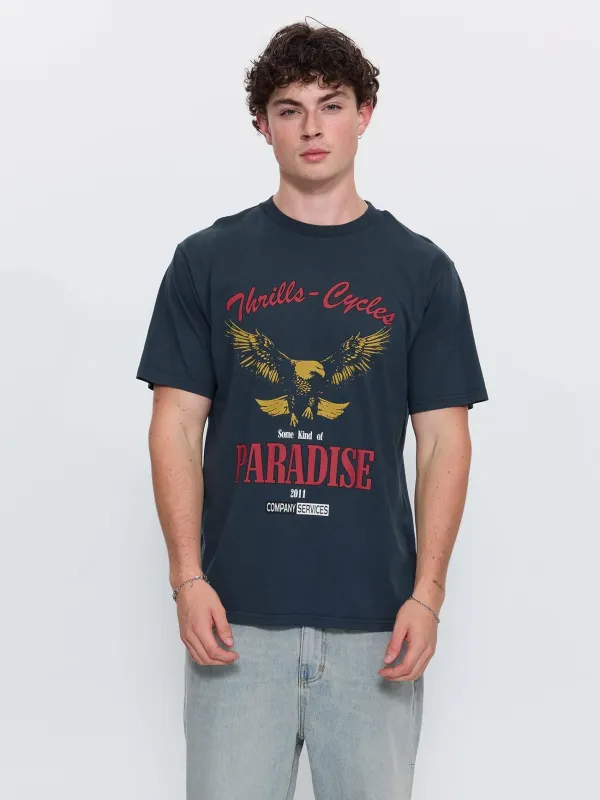 Get the Horns Merch Fit Tee - Petrol made by Thrills