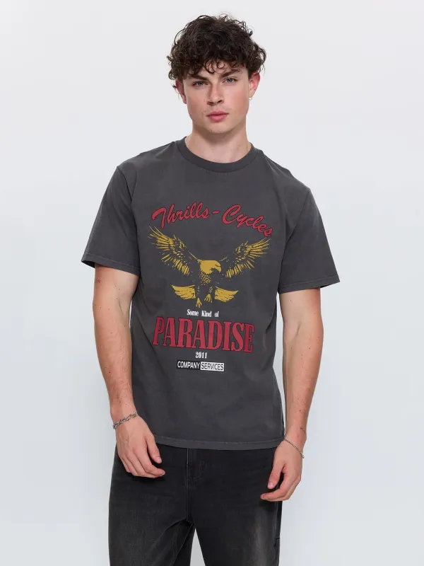 Get the Horns Merch Fit Tee - Merch Black made by Thrills