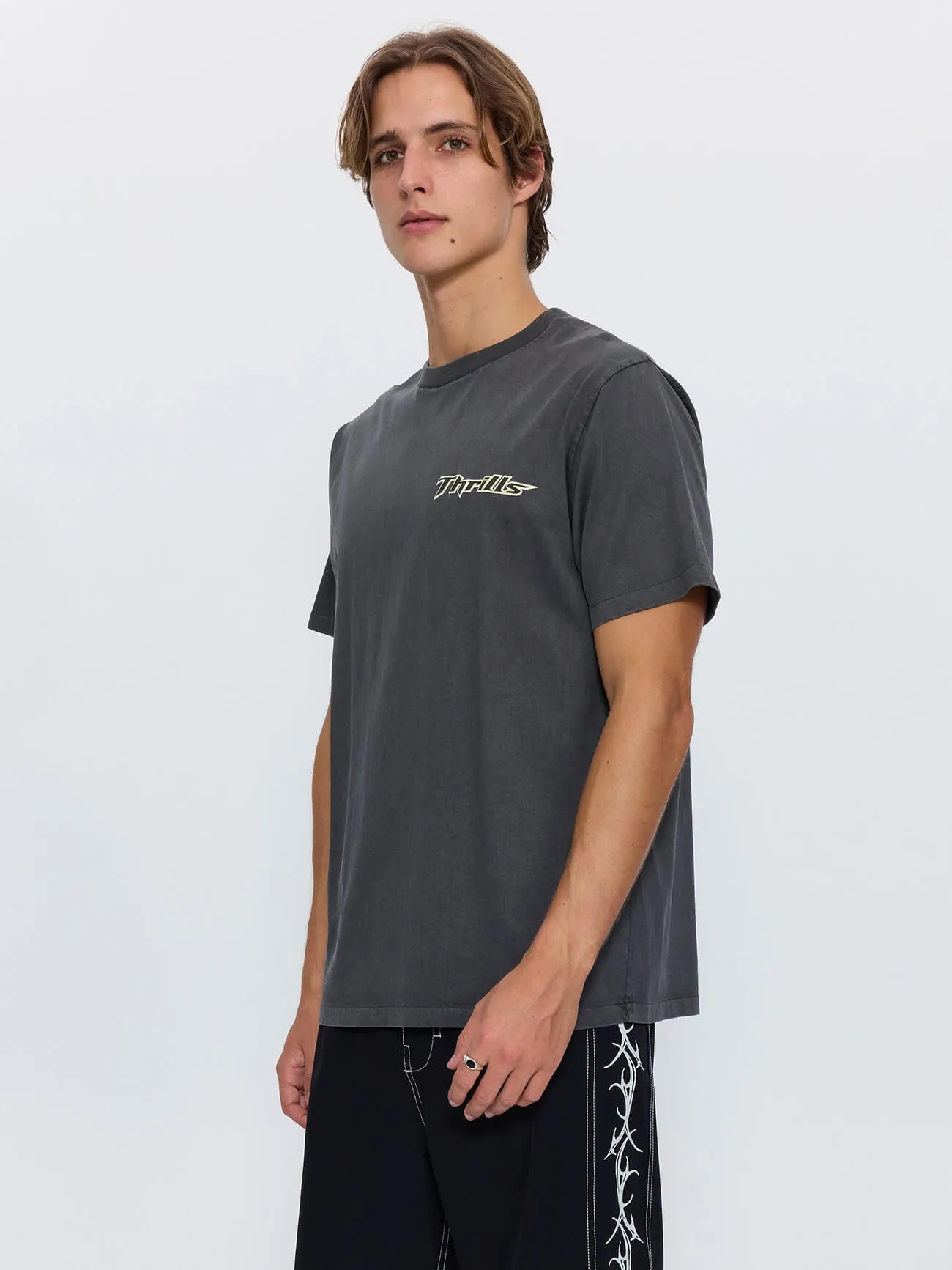 Outcast Merch Fit Tee - Merch Black sold by Thrills product image thumbnail 4