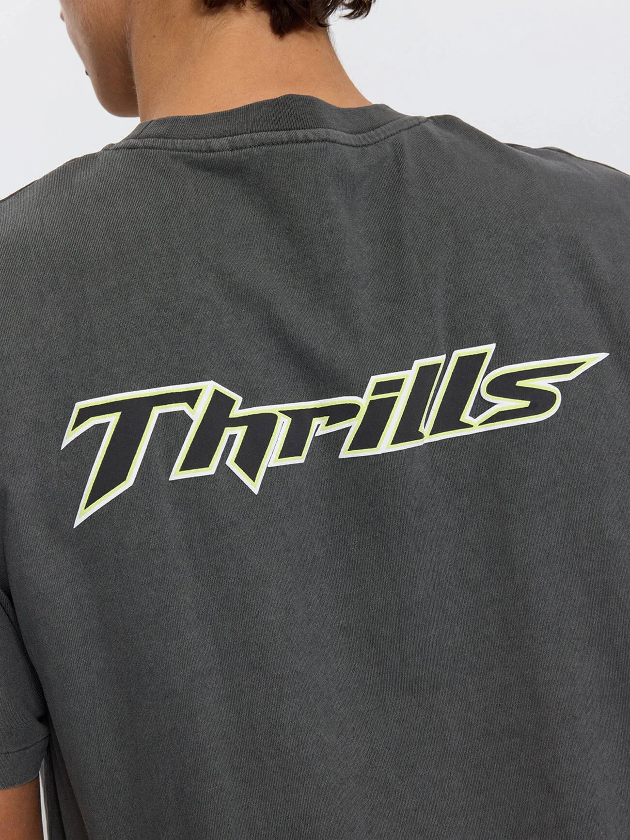 Outcast Merch Fit Tee - Merch Black sold by Thrills product image thumbnail 3