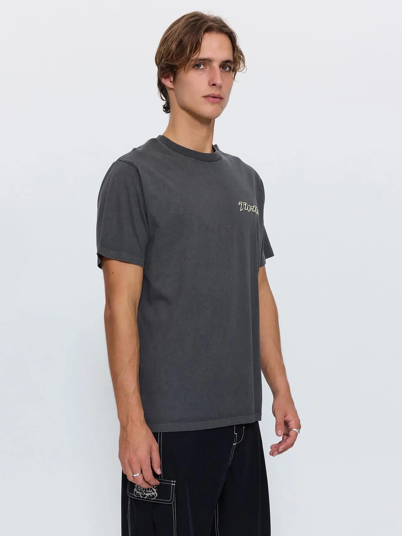 Outcast Merch Fit Tee - Merch Black sold by Thrills product image thumbnail 5