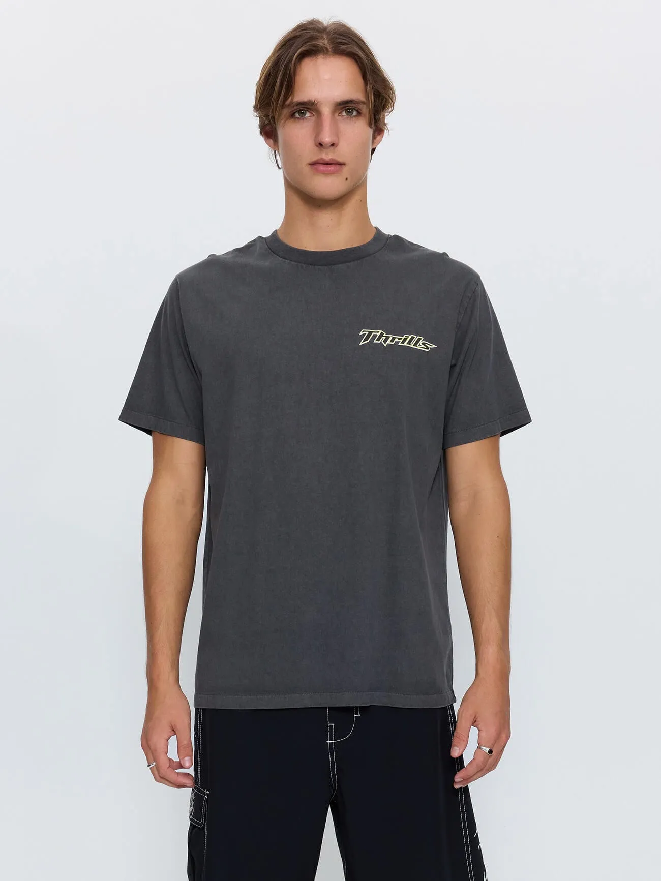 Outcast Merch Fit Tee - Merch Black sold by Thrills
