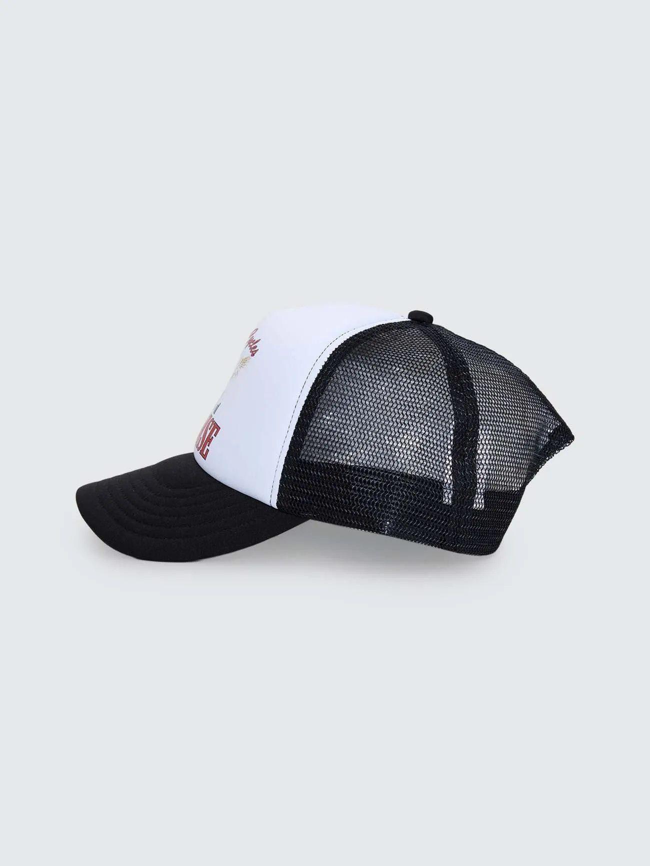 Paradise Foam Trucker Cap - Black - White sold by Thrills product image thumbnail 3