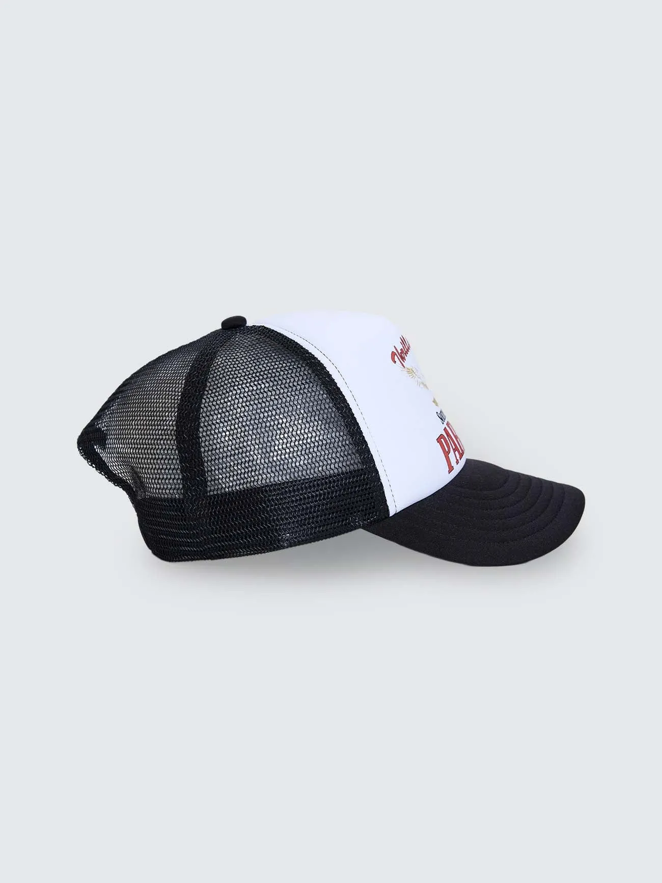 Paradise Foam Trucker Cap - Black - White sold by Thrills product image thumbnail 5