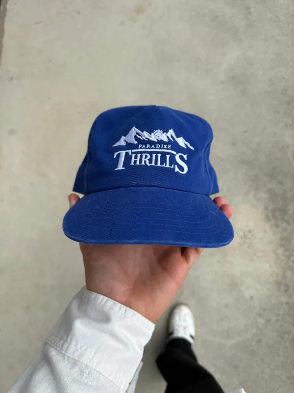 Touch the Sky 5 Panel Cap - Classic Blue made by Thrills