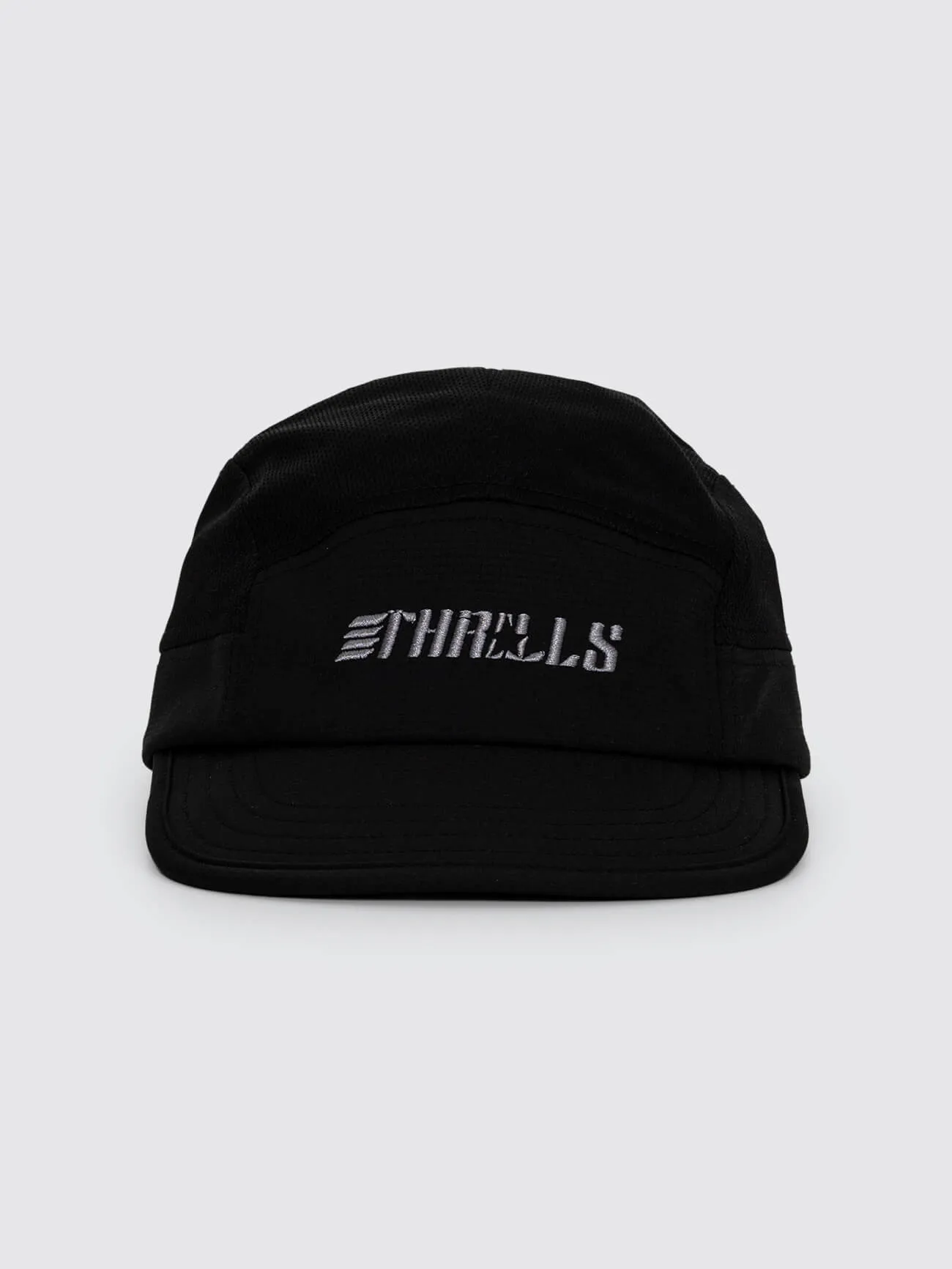Trail 5 Panel Cap - Black sold by Thrills