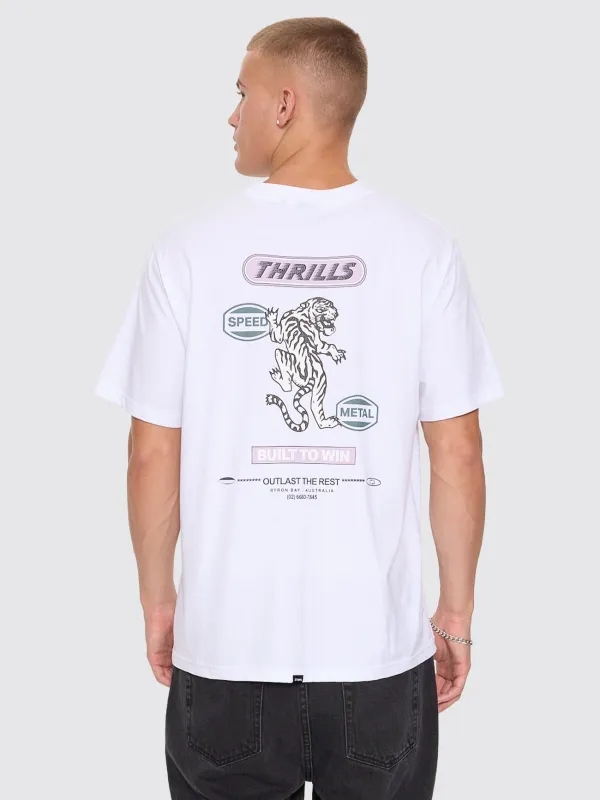 Built To Win Merch Tee - White made by Thrills